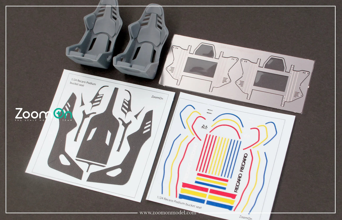 1/24 Recaro Podium racing seat