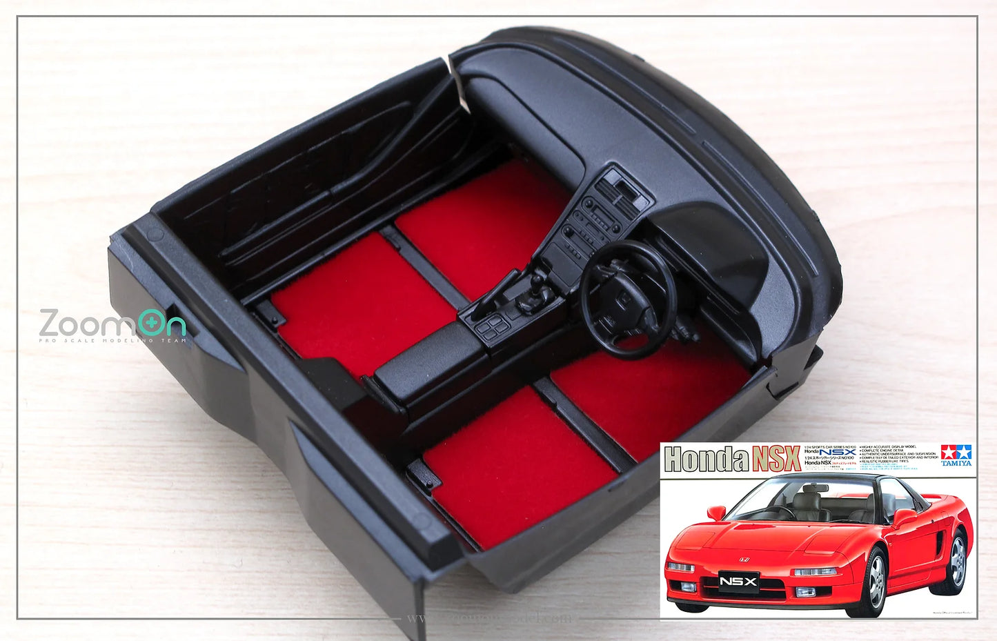 Carpet set - Black Honda NSX