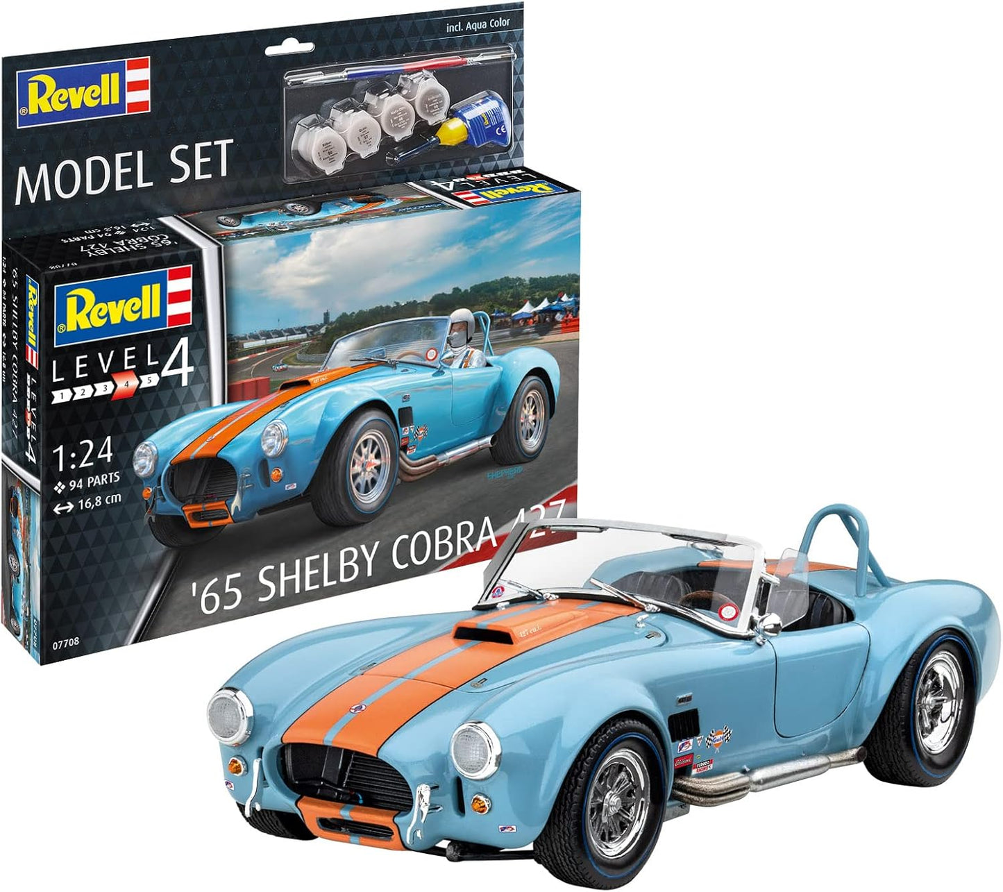 67708 Revell 1:24 - '65 Shelby Cobra Model Kit