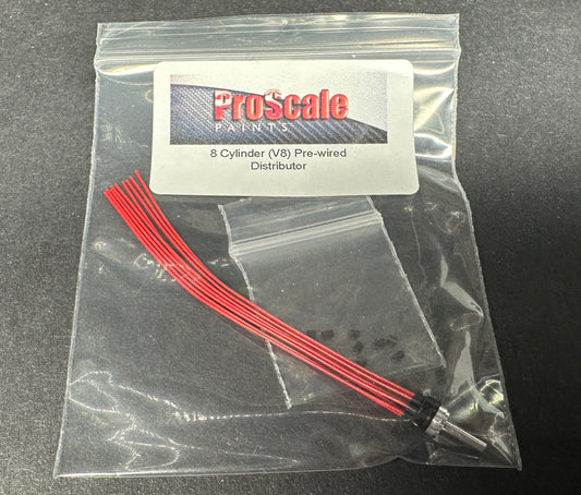 ProScale 1/25 Pre-wired V8 Distributor (Red)