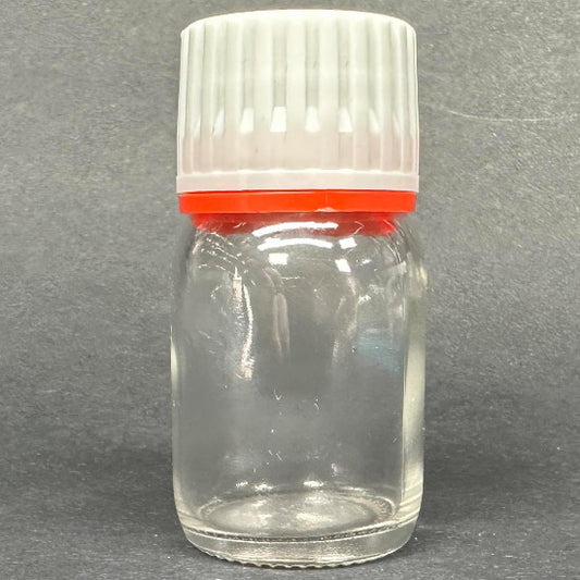 Clear Glass Paint/Mixing Bottle (30ml)