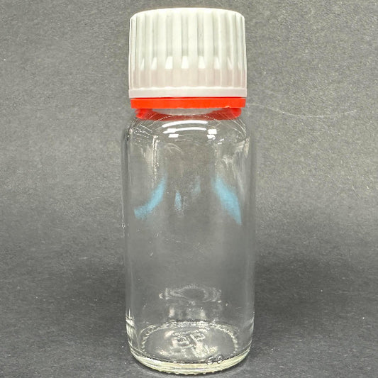 Clear Glass Paint/Mixing Bottle (60ml)