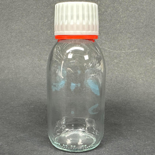 Clear Glass Paint/Mixing Bottle (100ml)