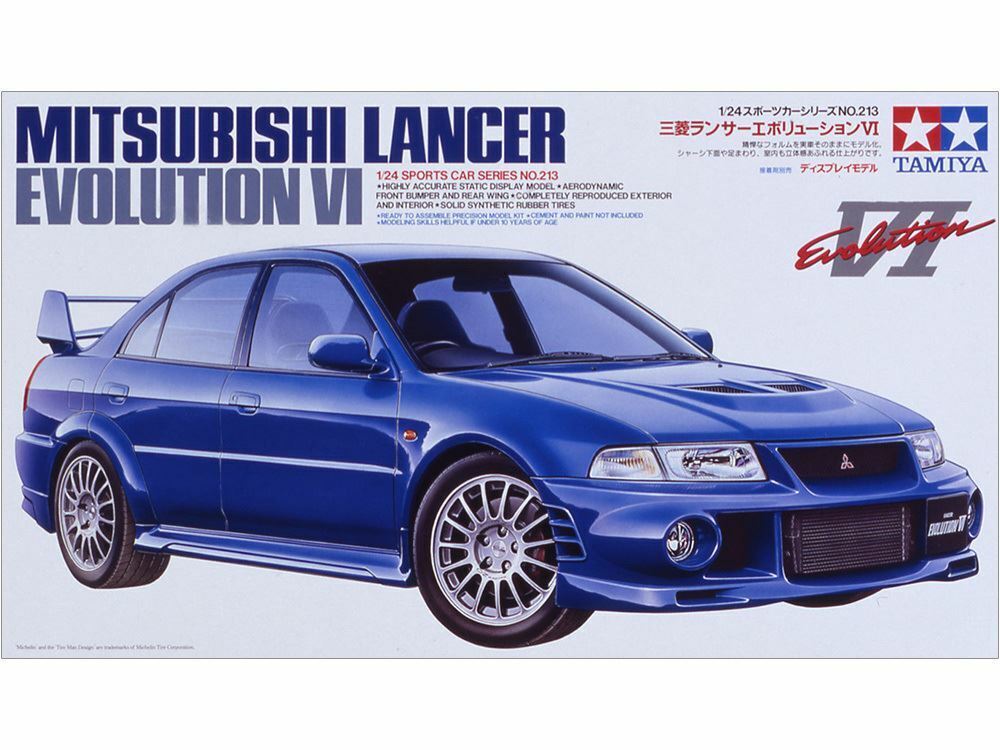 1/24 Mitsubishi EVO VI Tommi Makinen Transkit